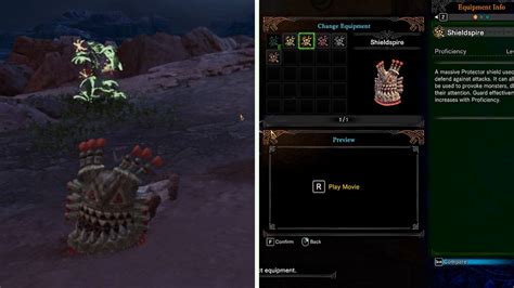 mhw shieldspire|Palico Gadgets .